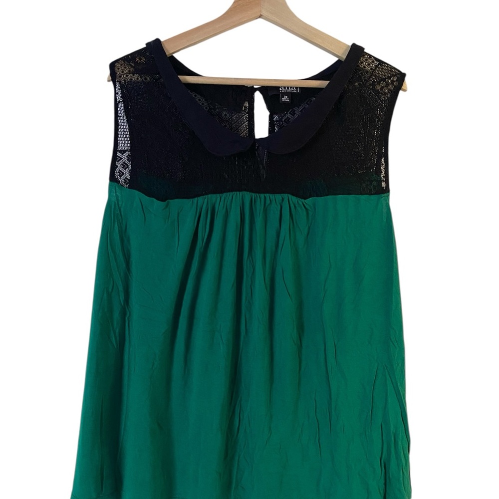 a.n.a Black Lace Detail Top